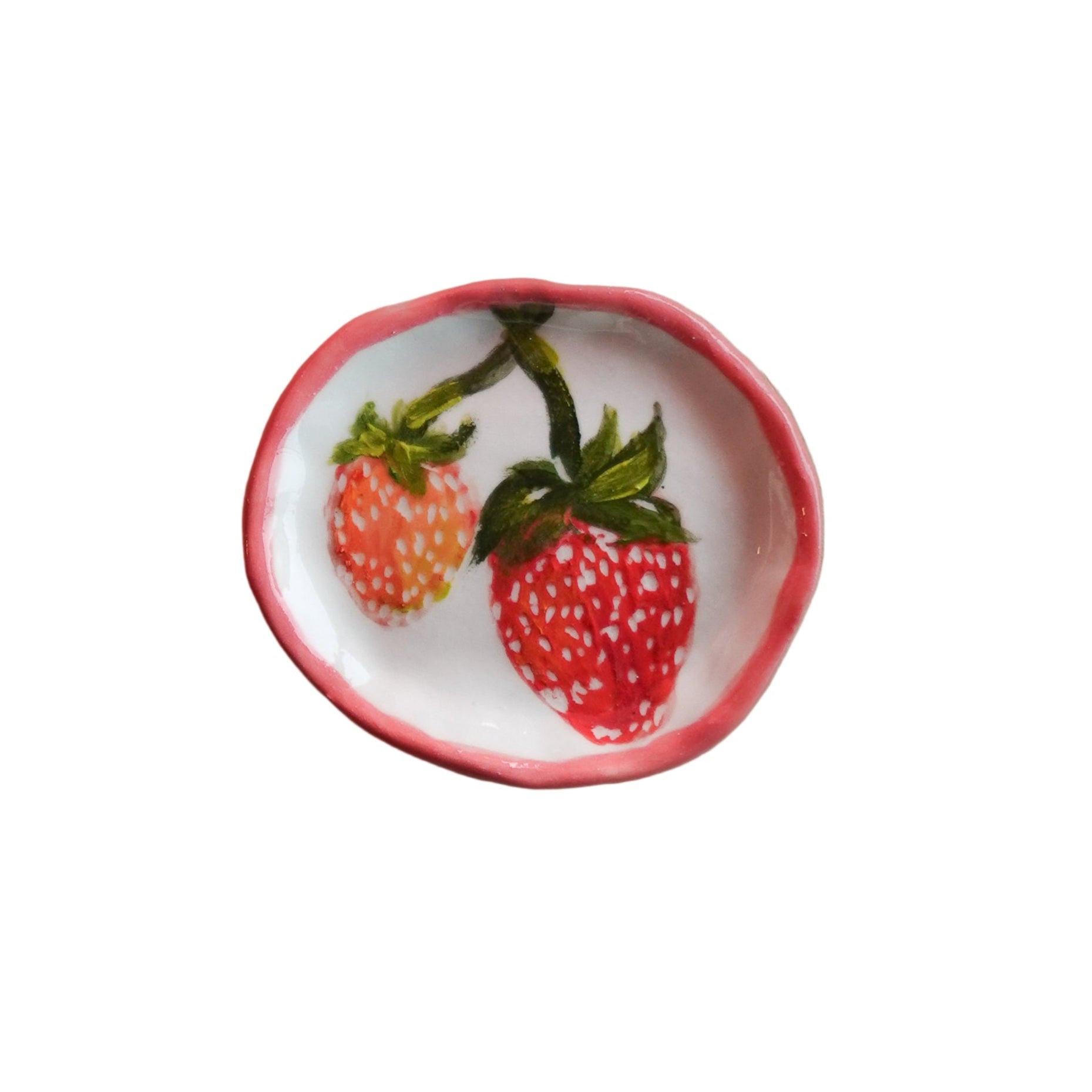 strawberry dish