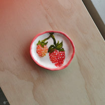 strawberry dish