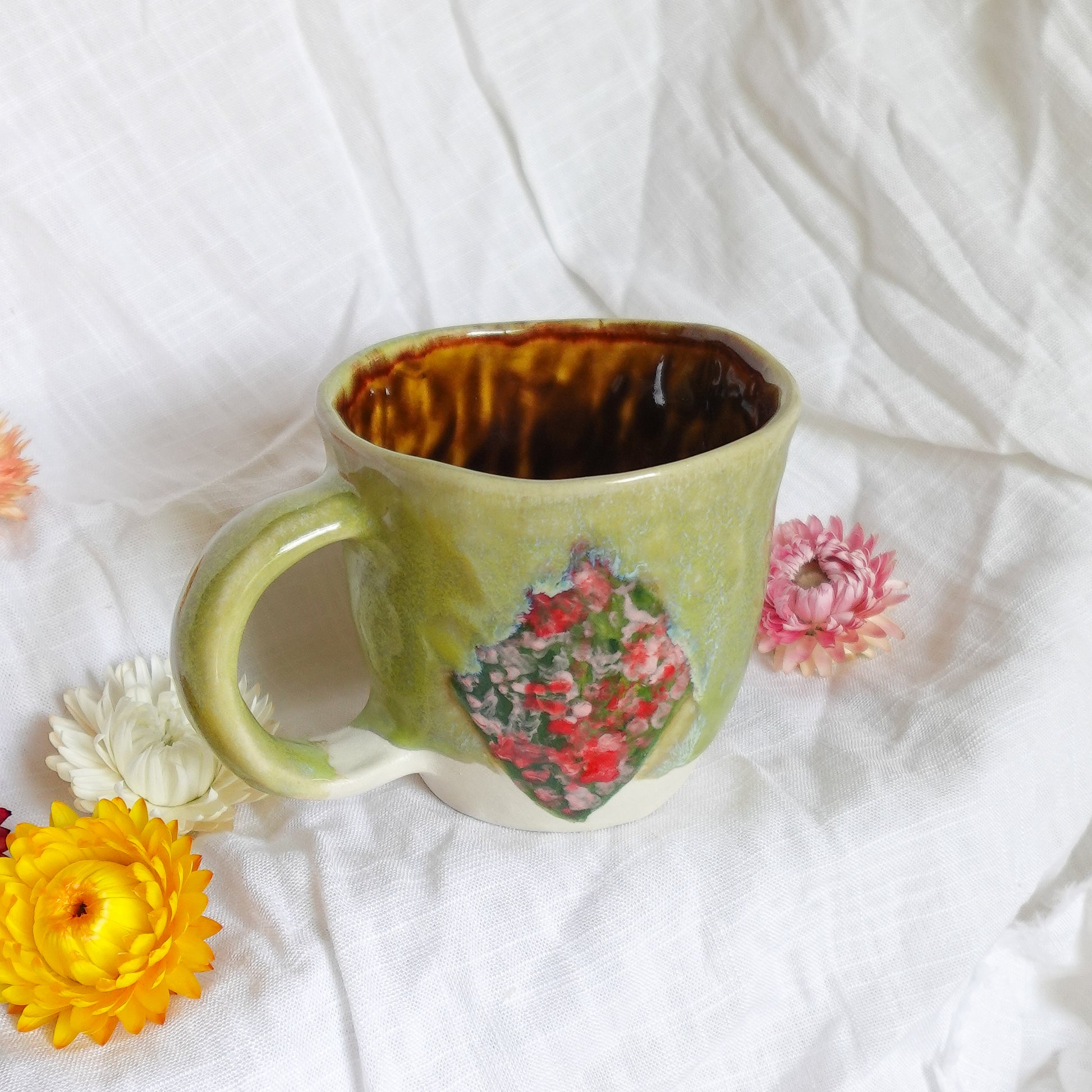 grass on the agenda mug