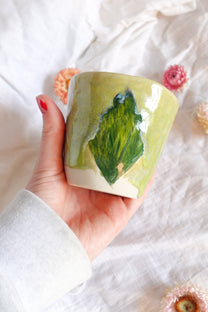 grass on the agenda mug