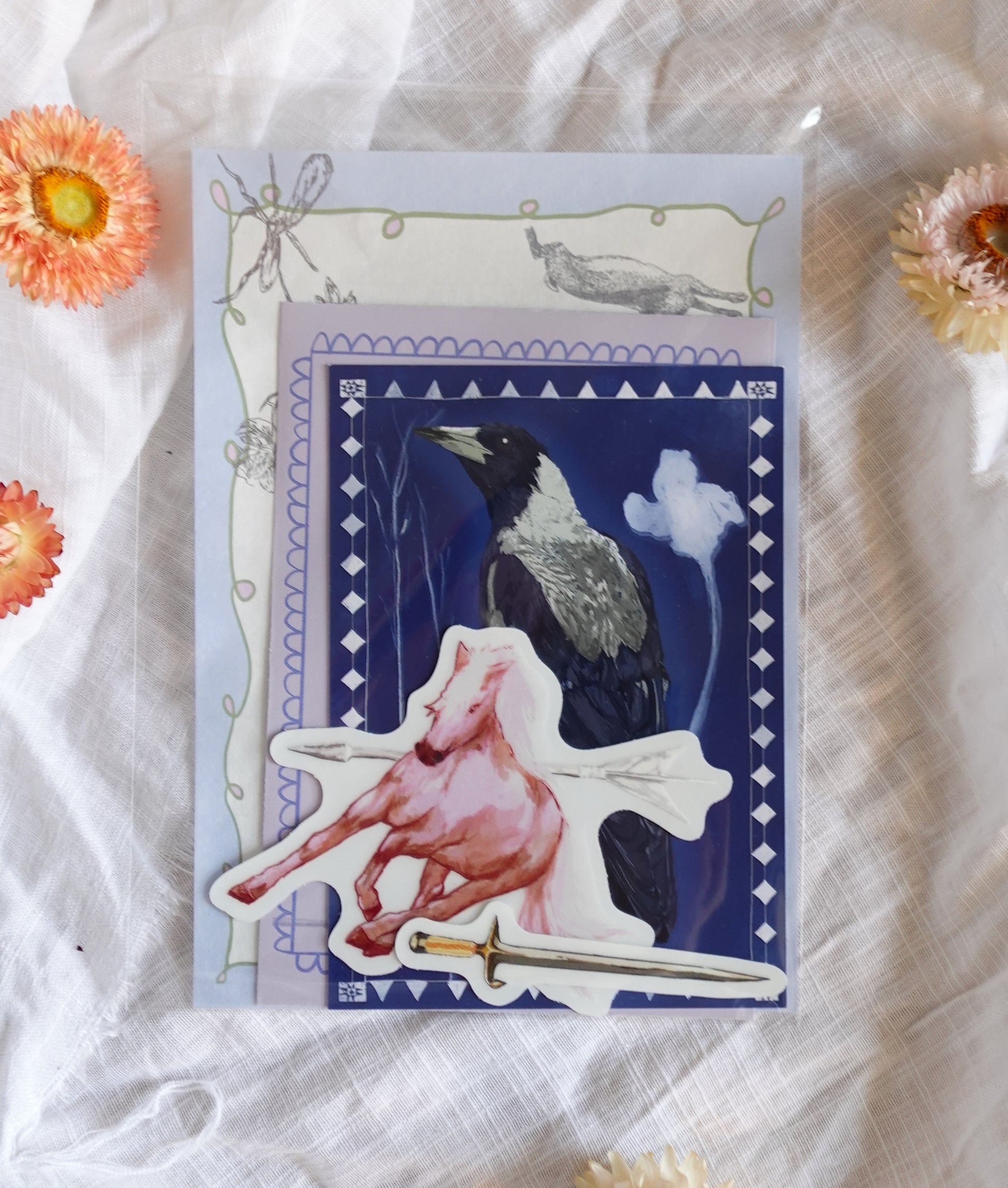 letter writing journal packs