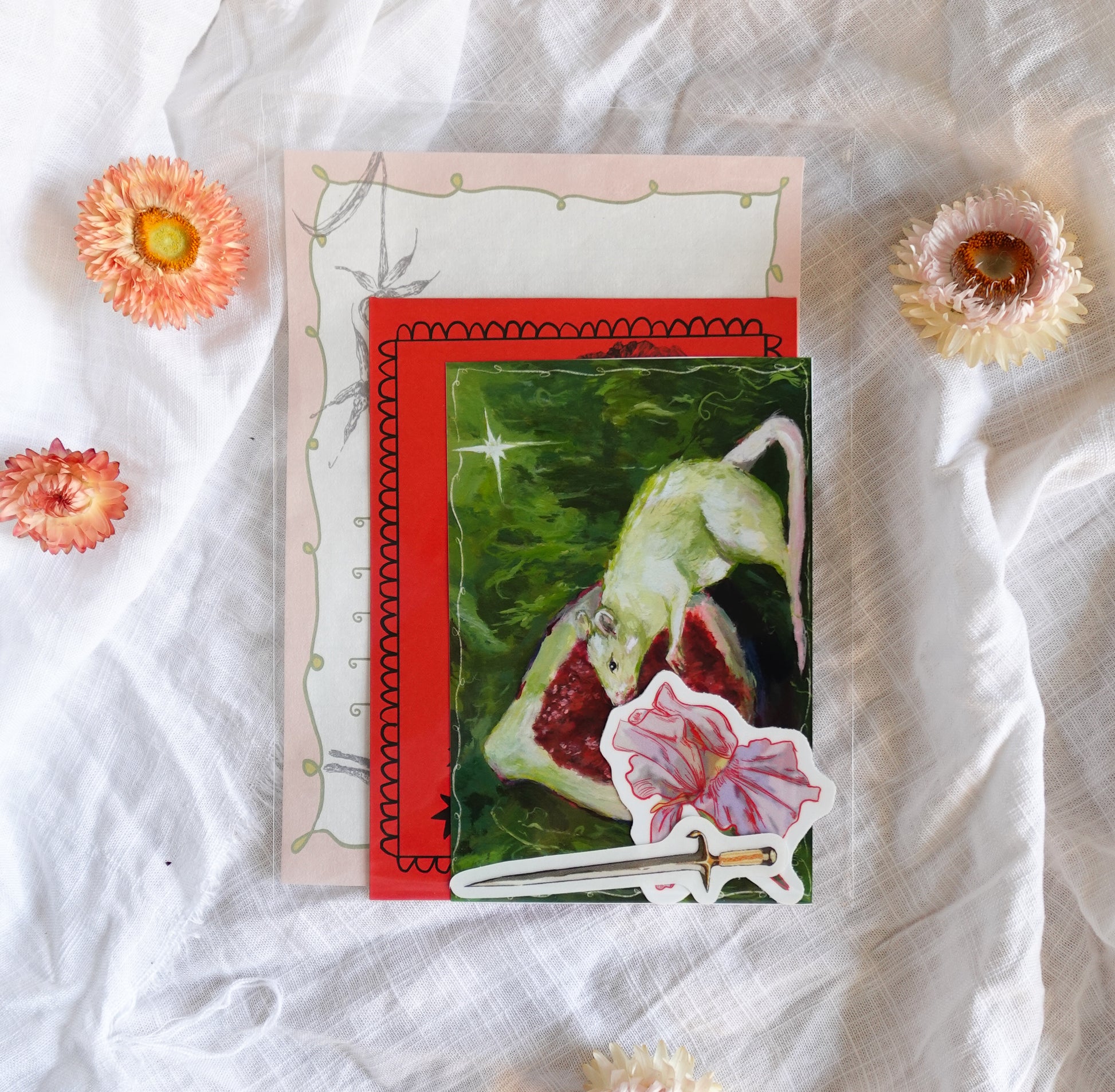 letter writing journal packs