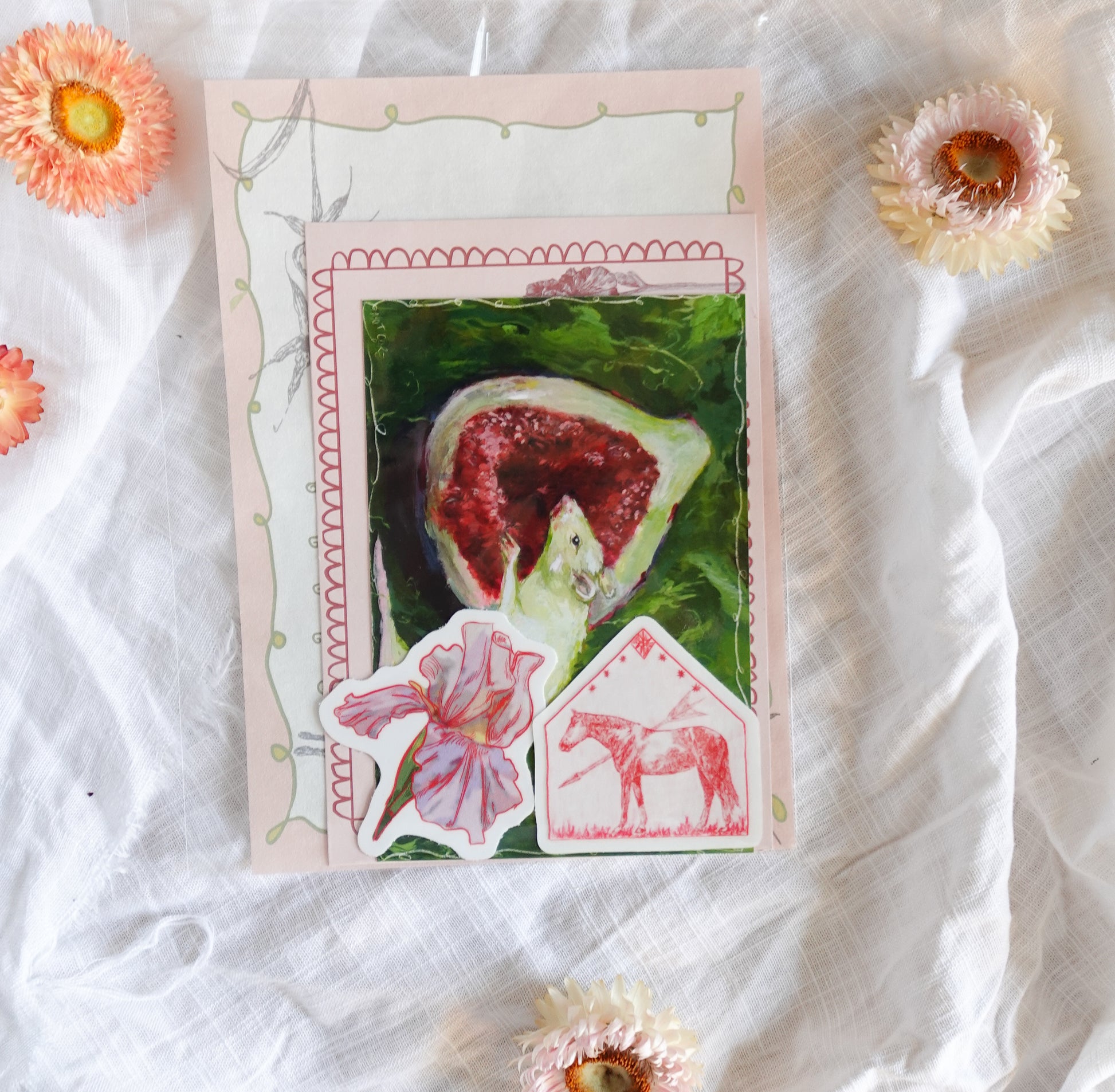 letter writing journal packs