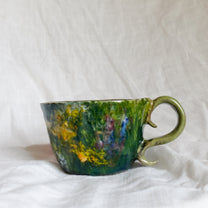 walk with me. teacup