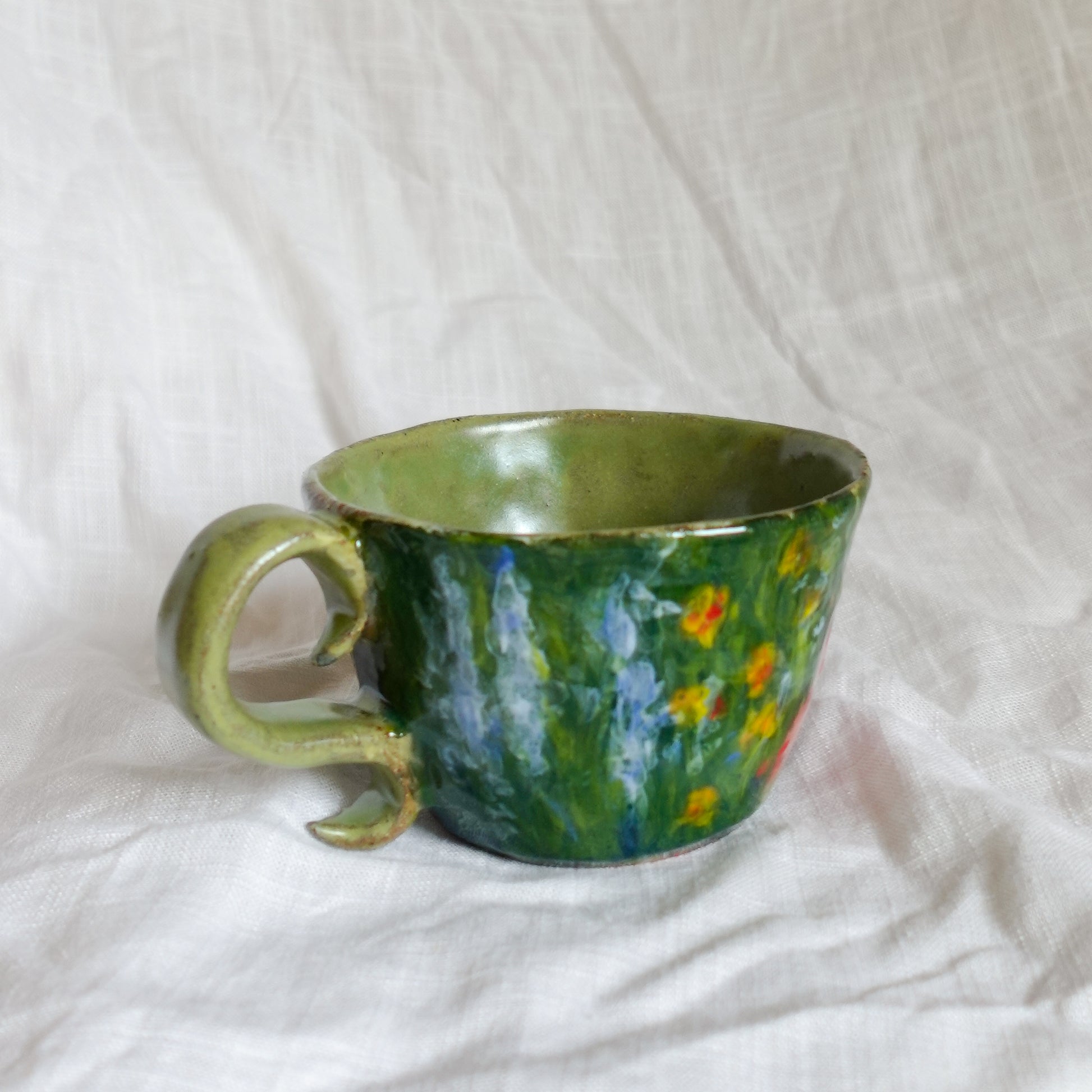 walk with me. teacup