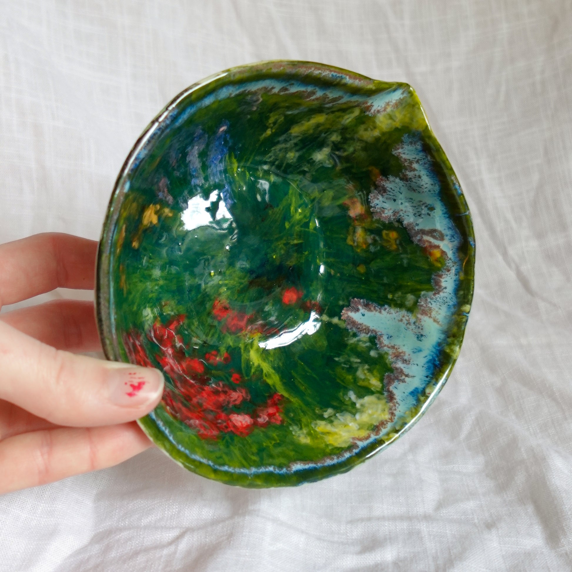 cloud gazing. matcha bowl