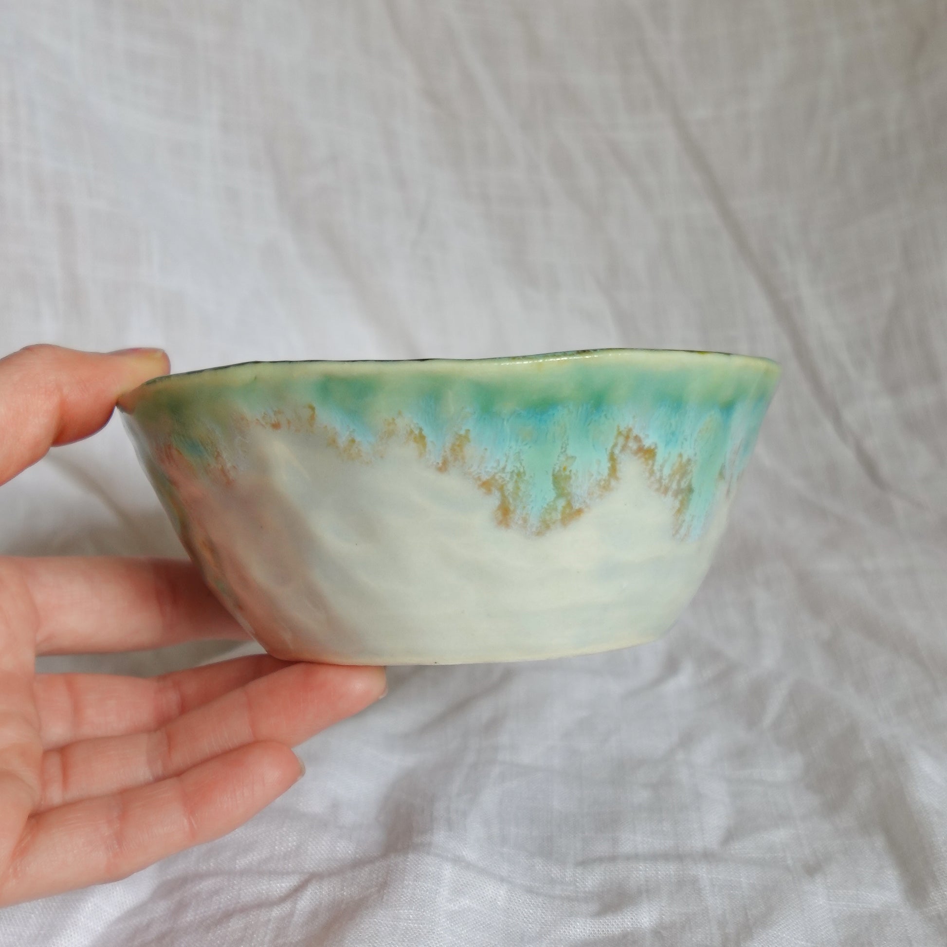cloud gazing. matcha bowl