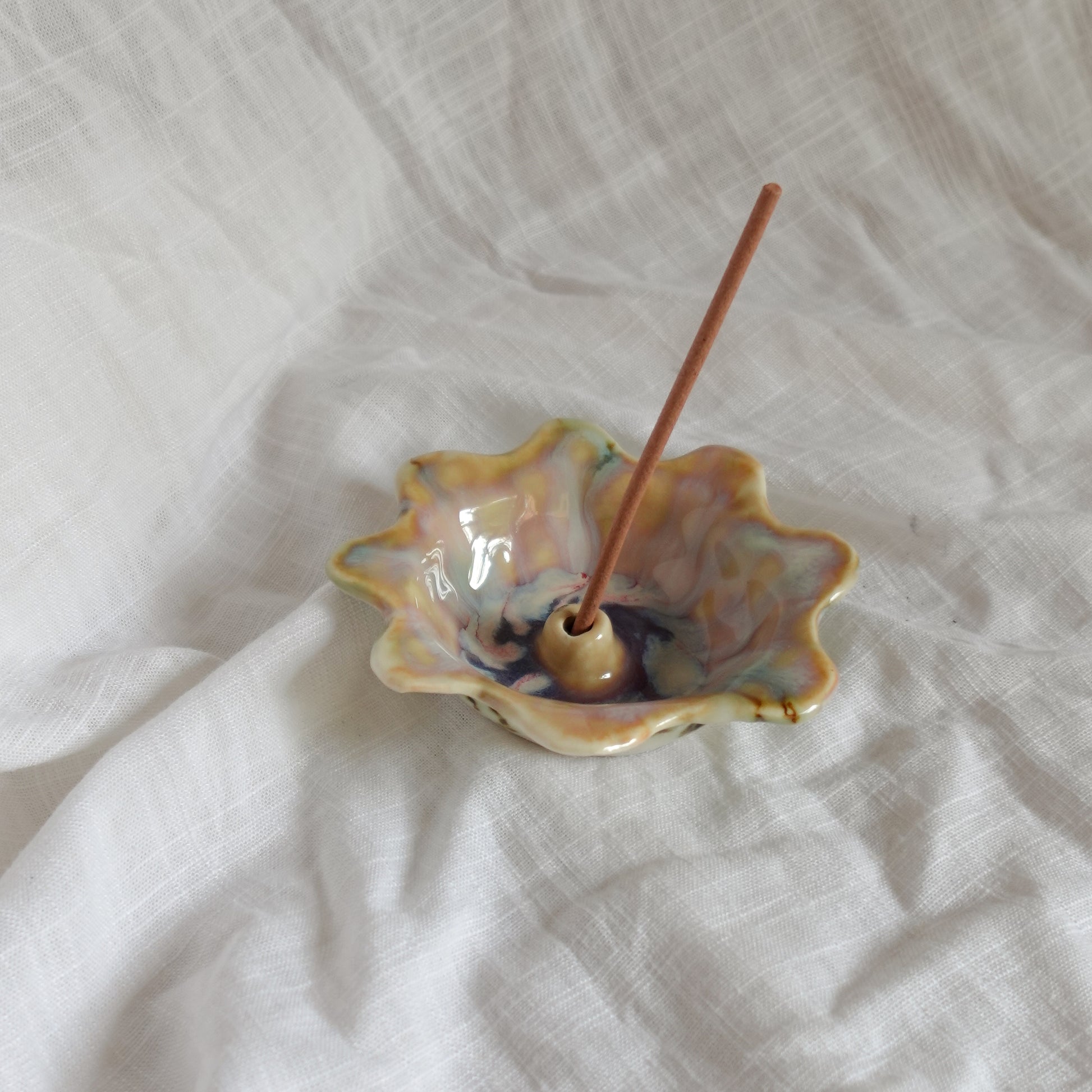 brown sugar tea. incense holder