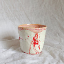 orchids with a side of sherbet. cup