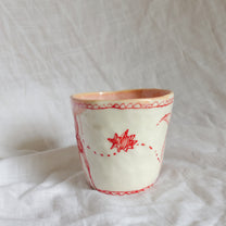 orchids with a side of sherbet. cup