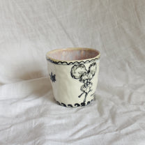 gone flying. cup