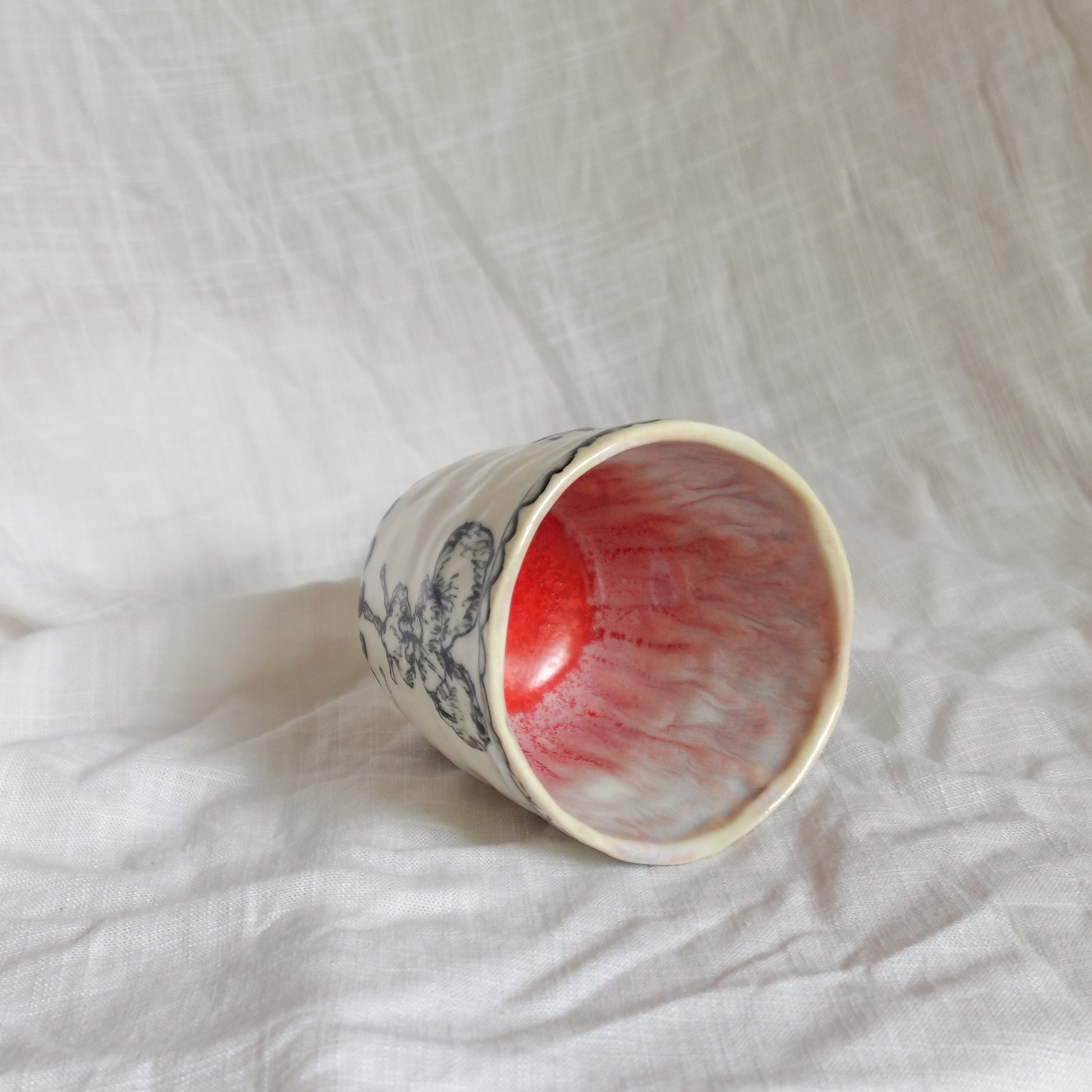 the fox and iris. cup