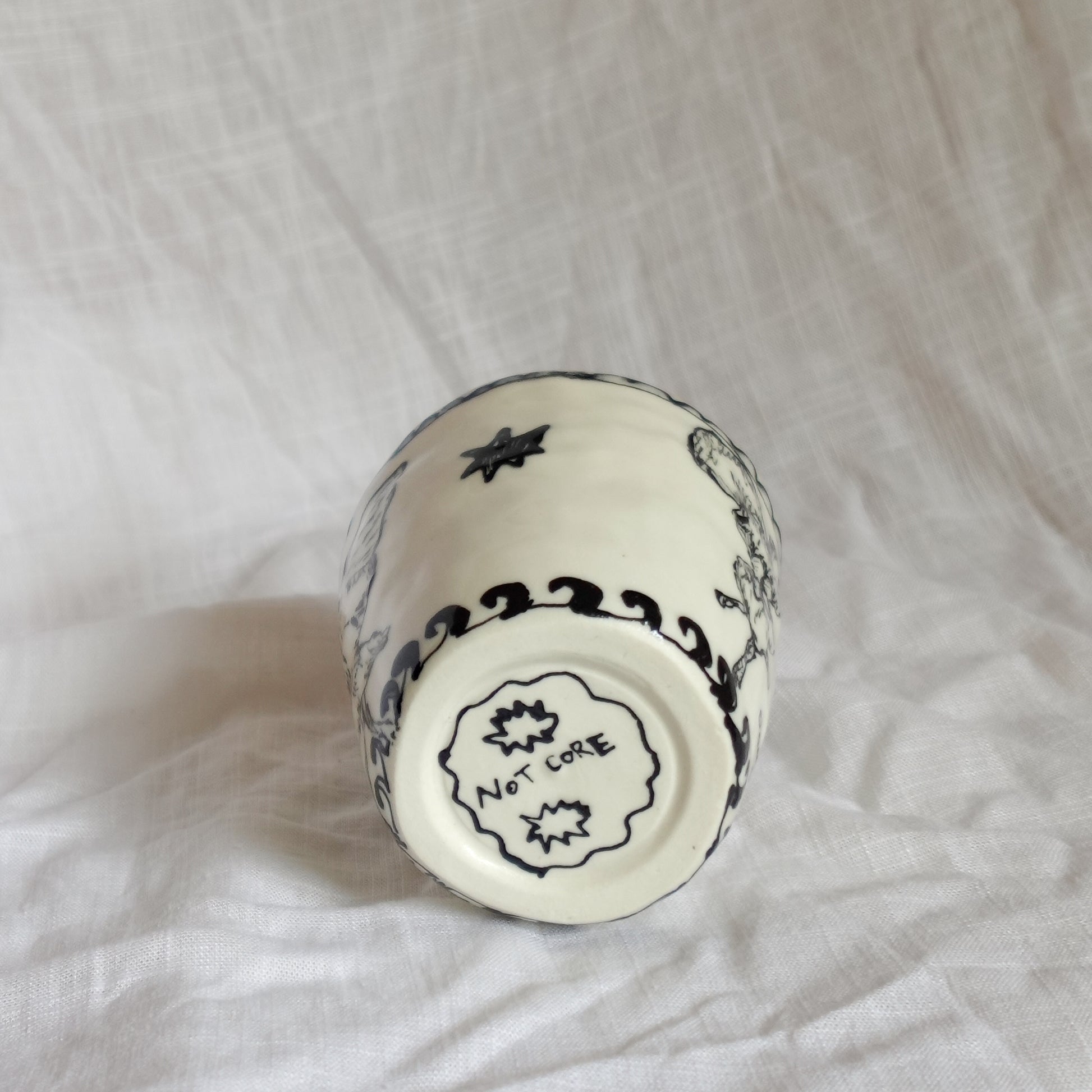 gone flying. cup