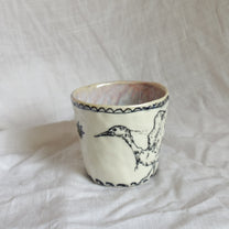 gone flying. cup