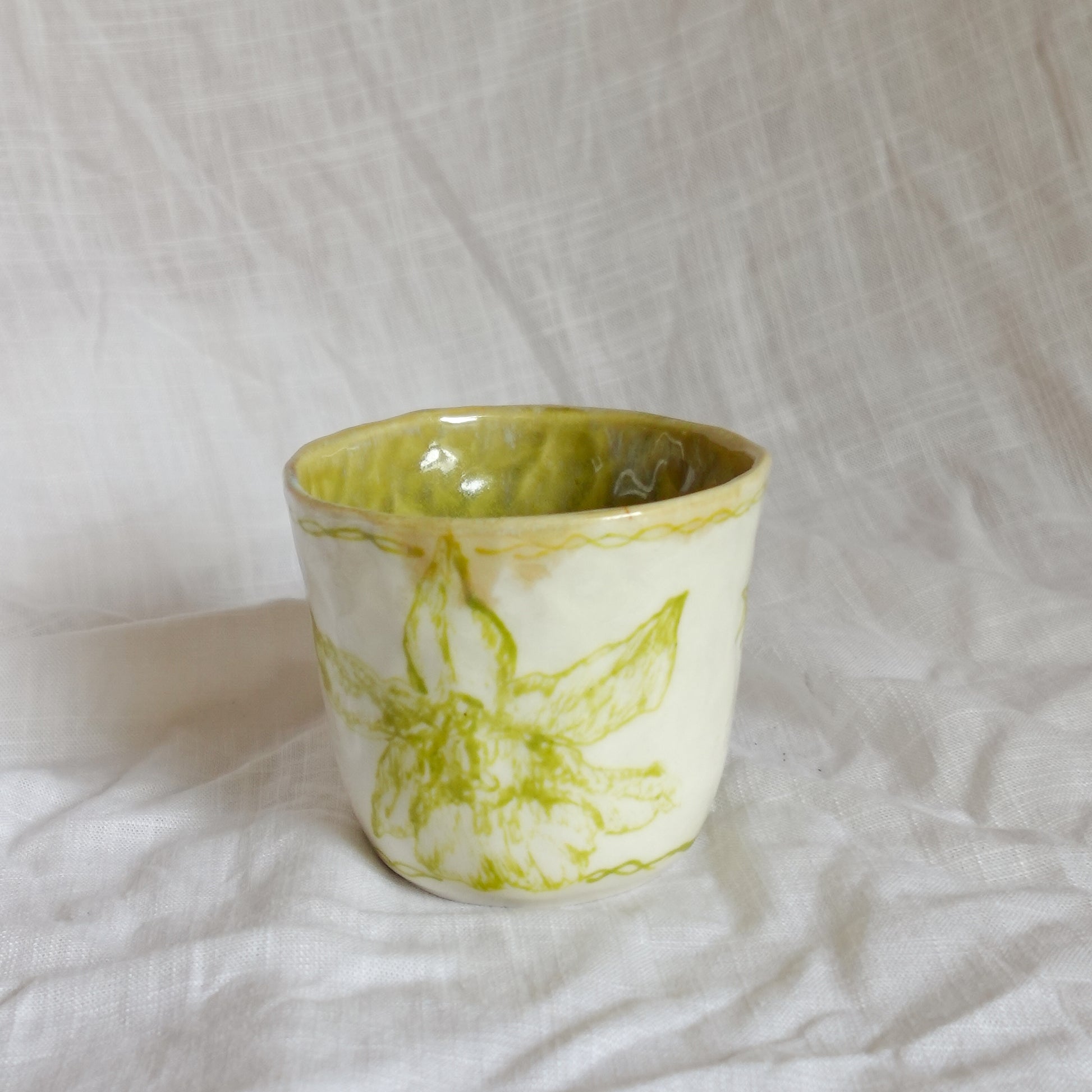 lime flavoured orchids. cup