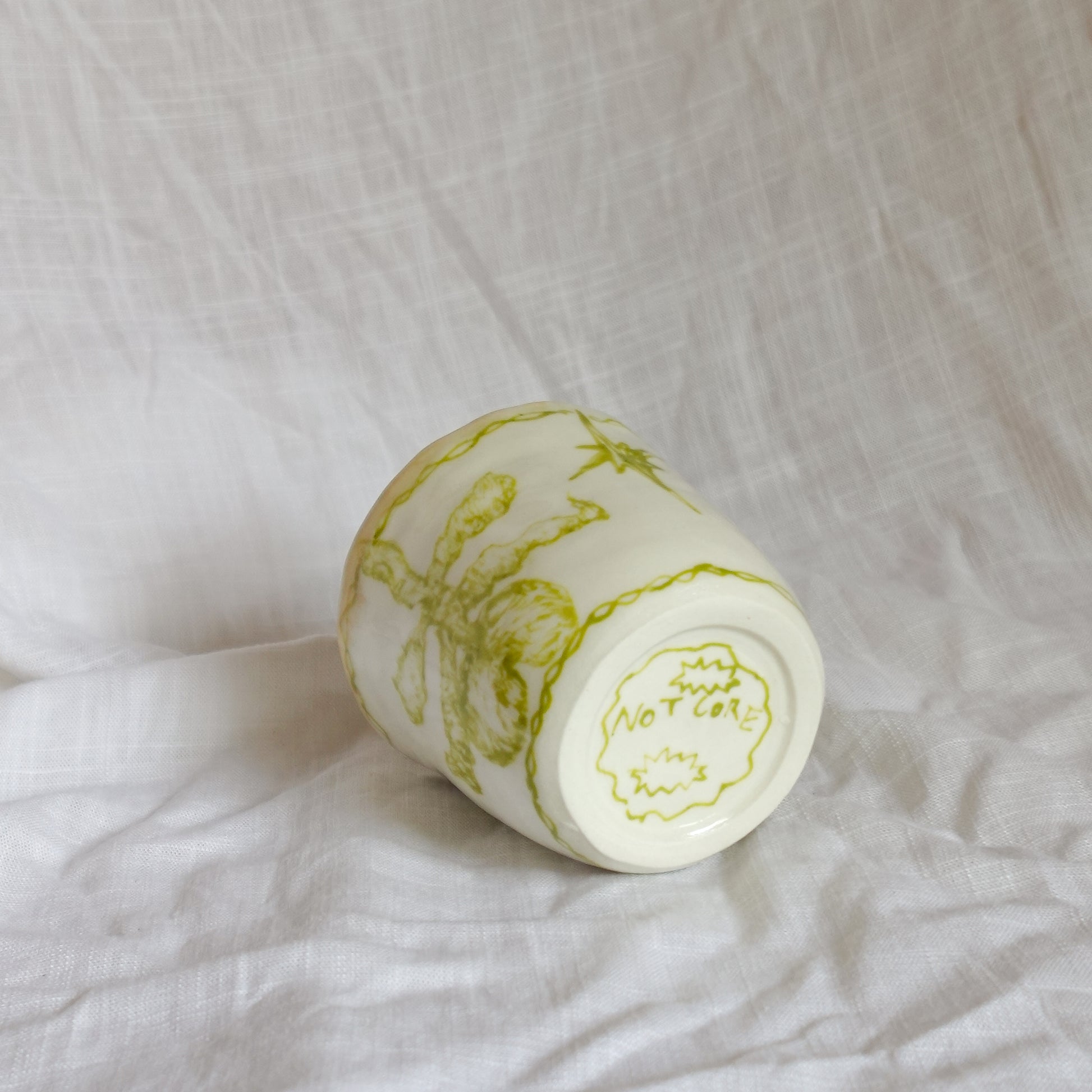 lime flavoured orchids. cup