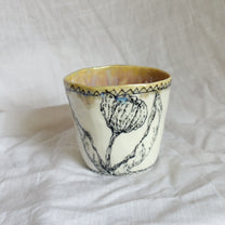the tulips. cup