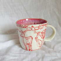 heavy handed // soft touch. mug
