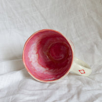 heavy handed // soft touch. mug
