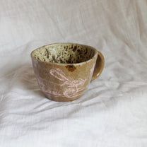 wood hare. mug