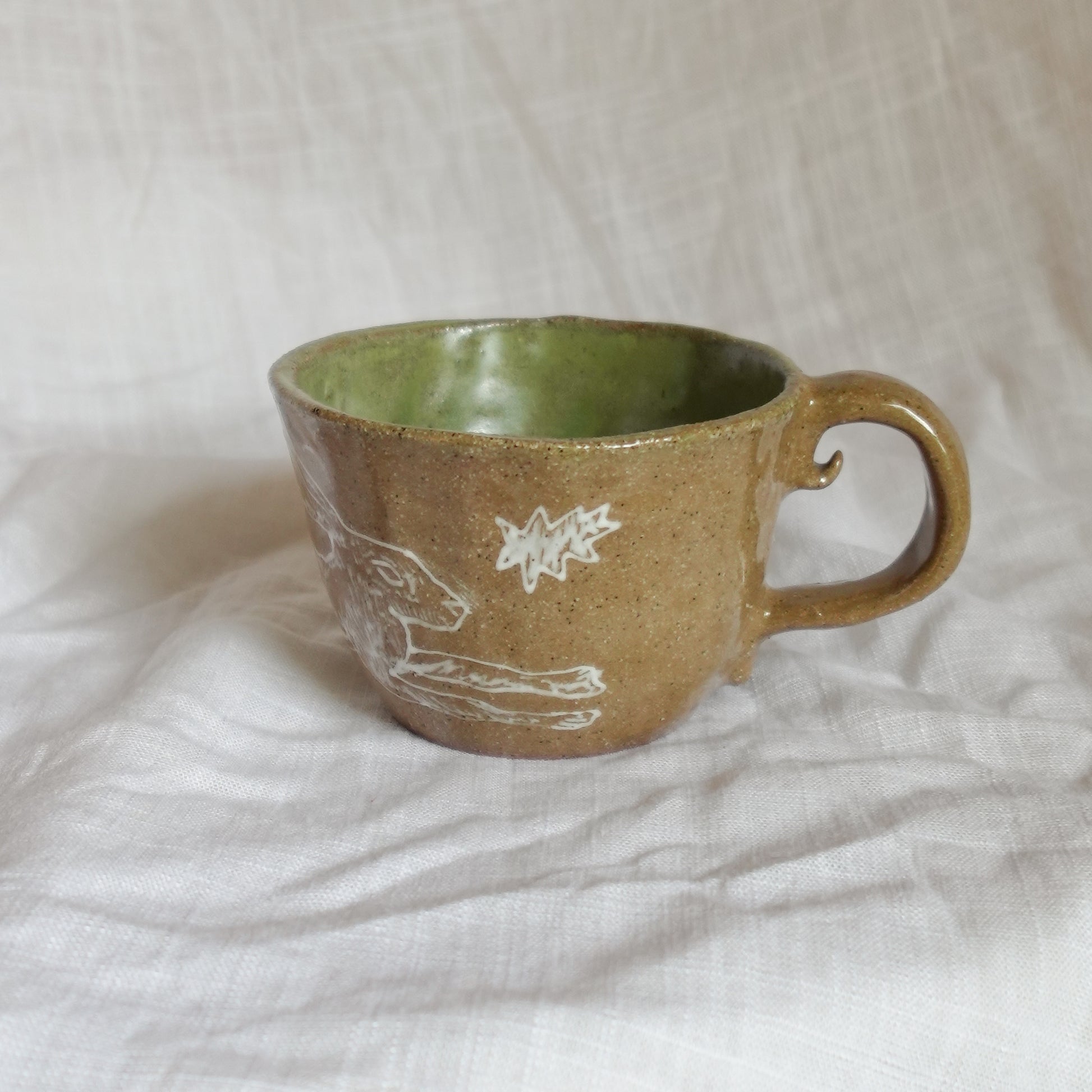 grass hare. mug