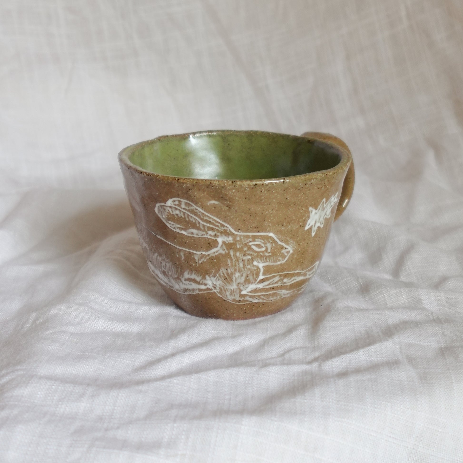 grass hare. mug