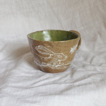 grass hare. mug