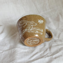 grass hare. mug