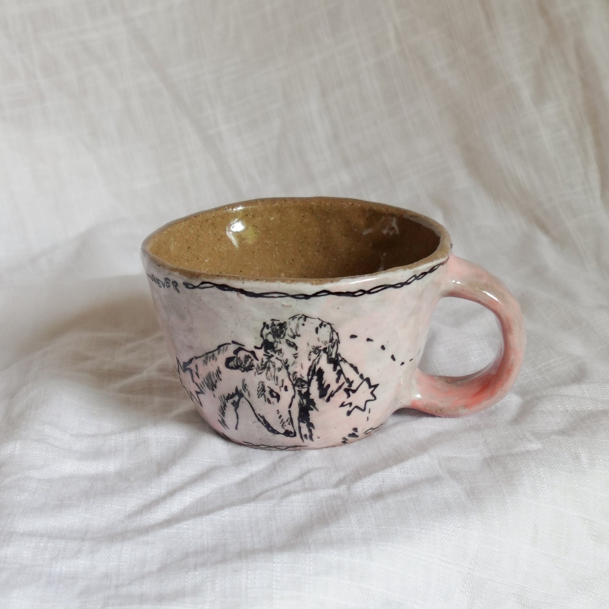 i will love you forever. mug
