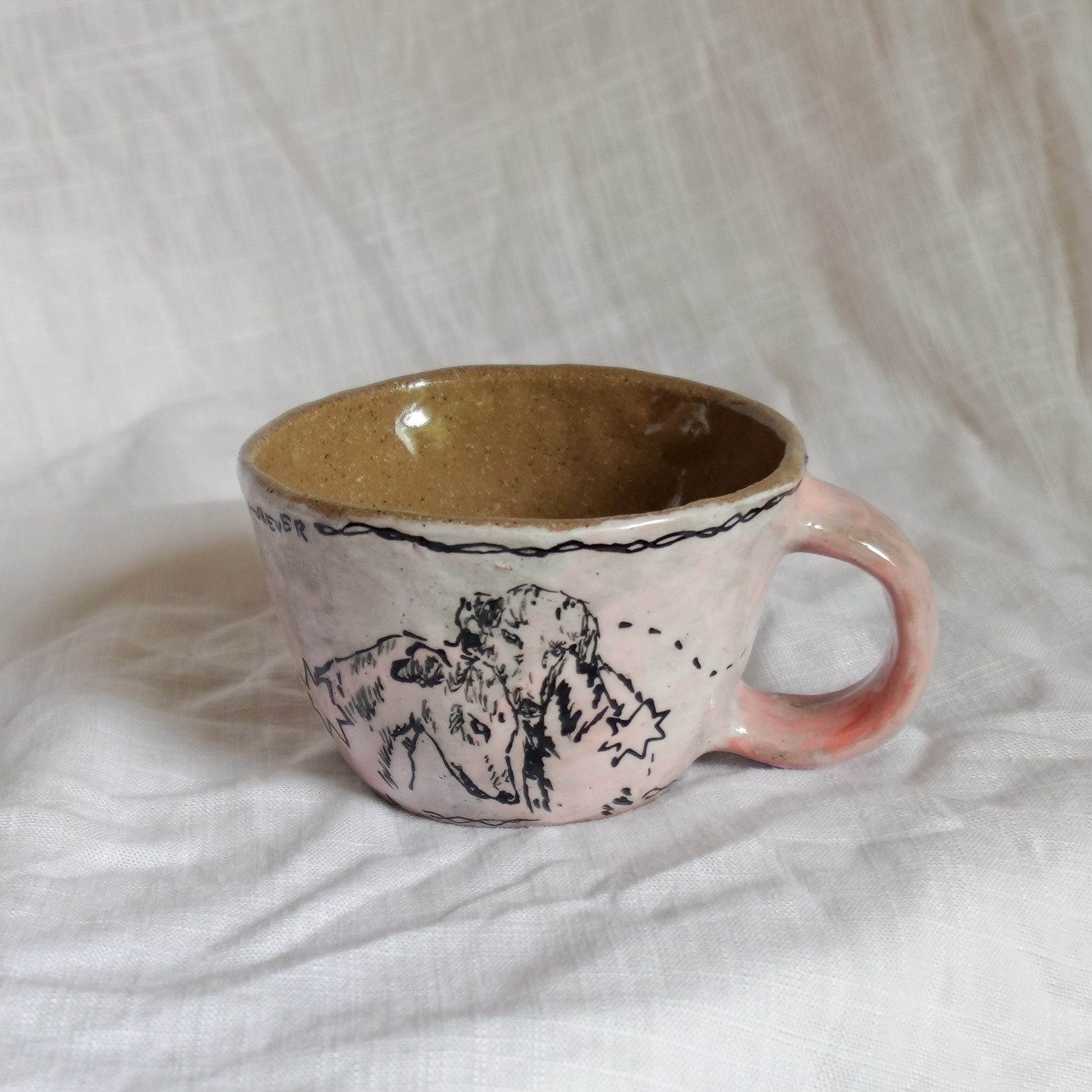 i will love you forever. mug