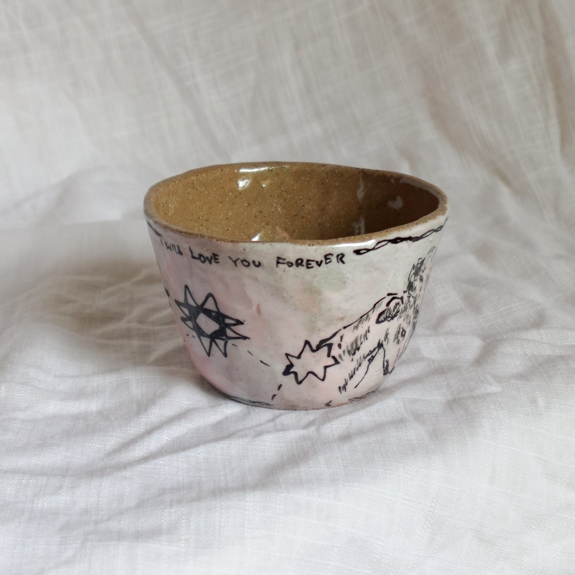 i will love you forever. mug