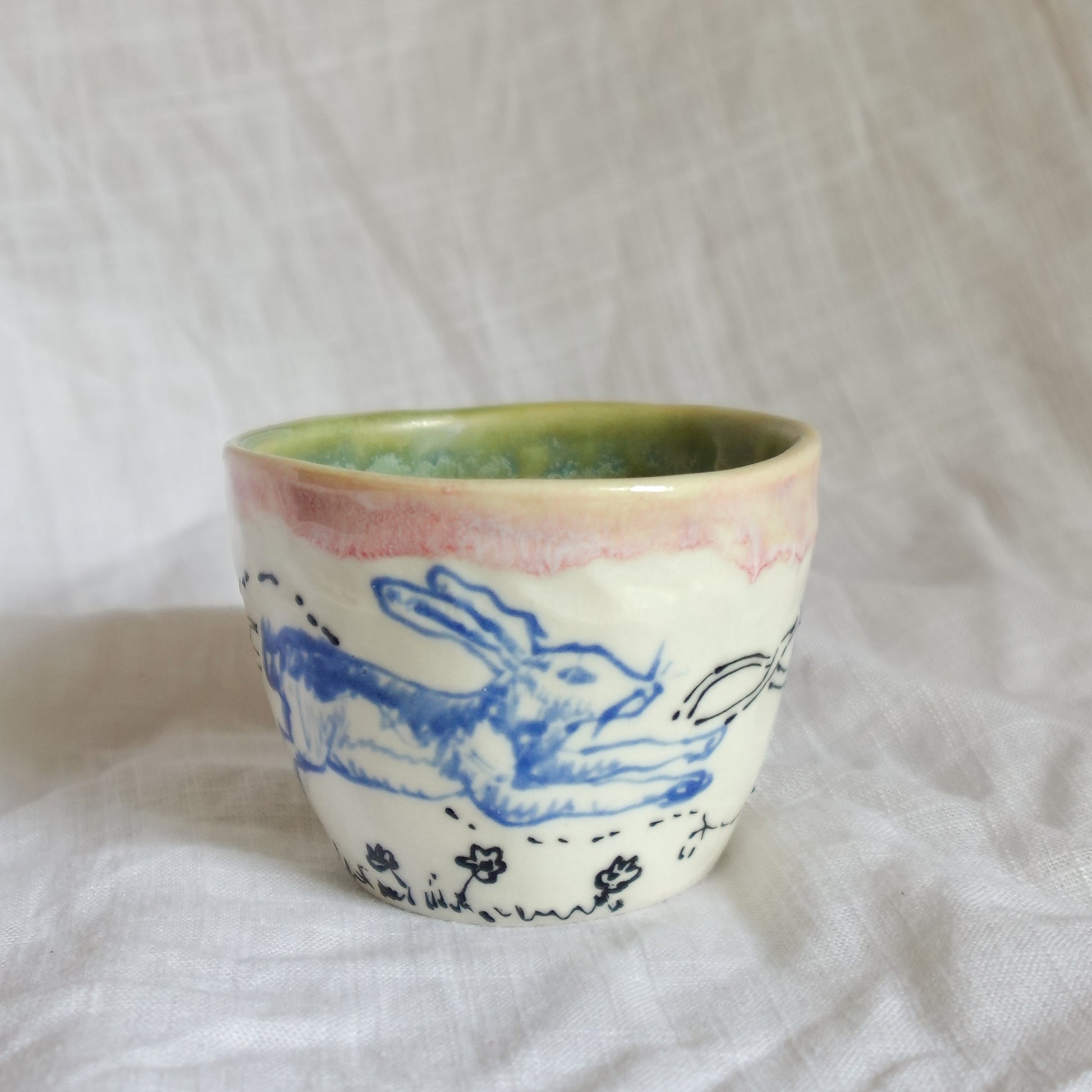 dream rabbit. cup