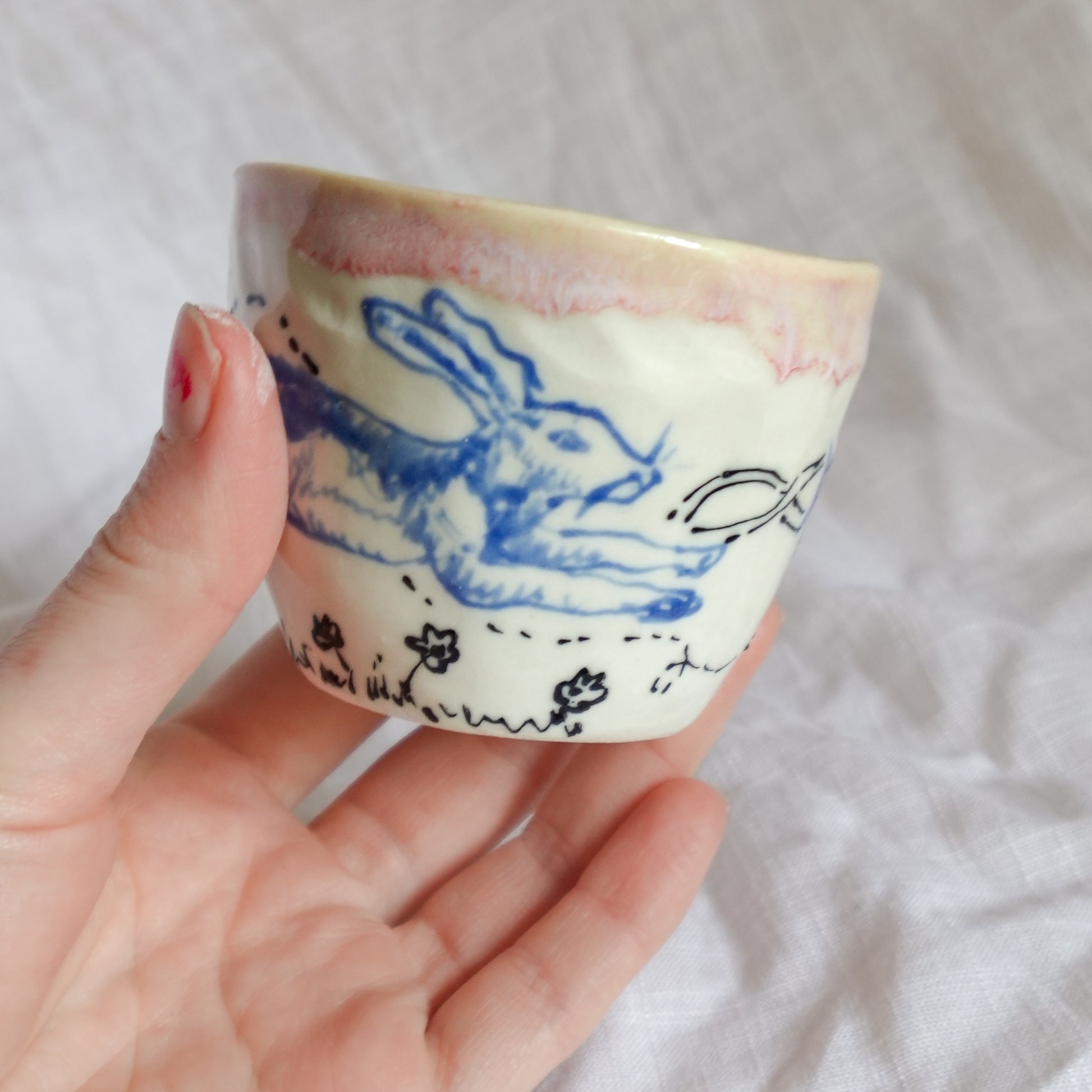dream rabbit. cup