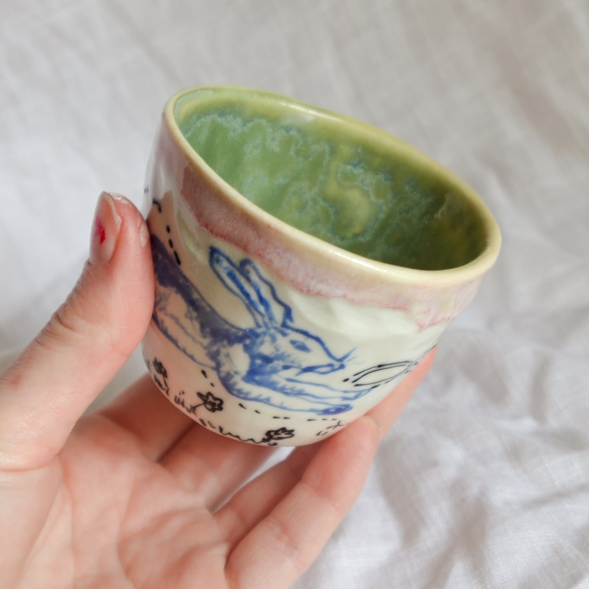 dream rabbit. cup