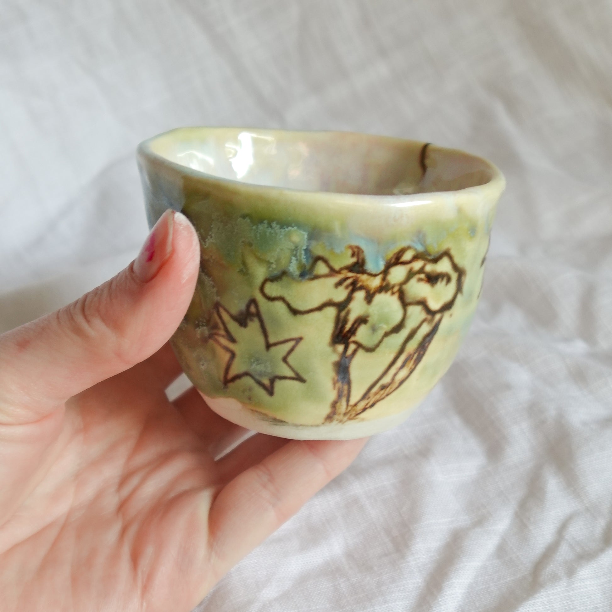 shadows. cup