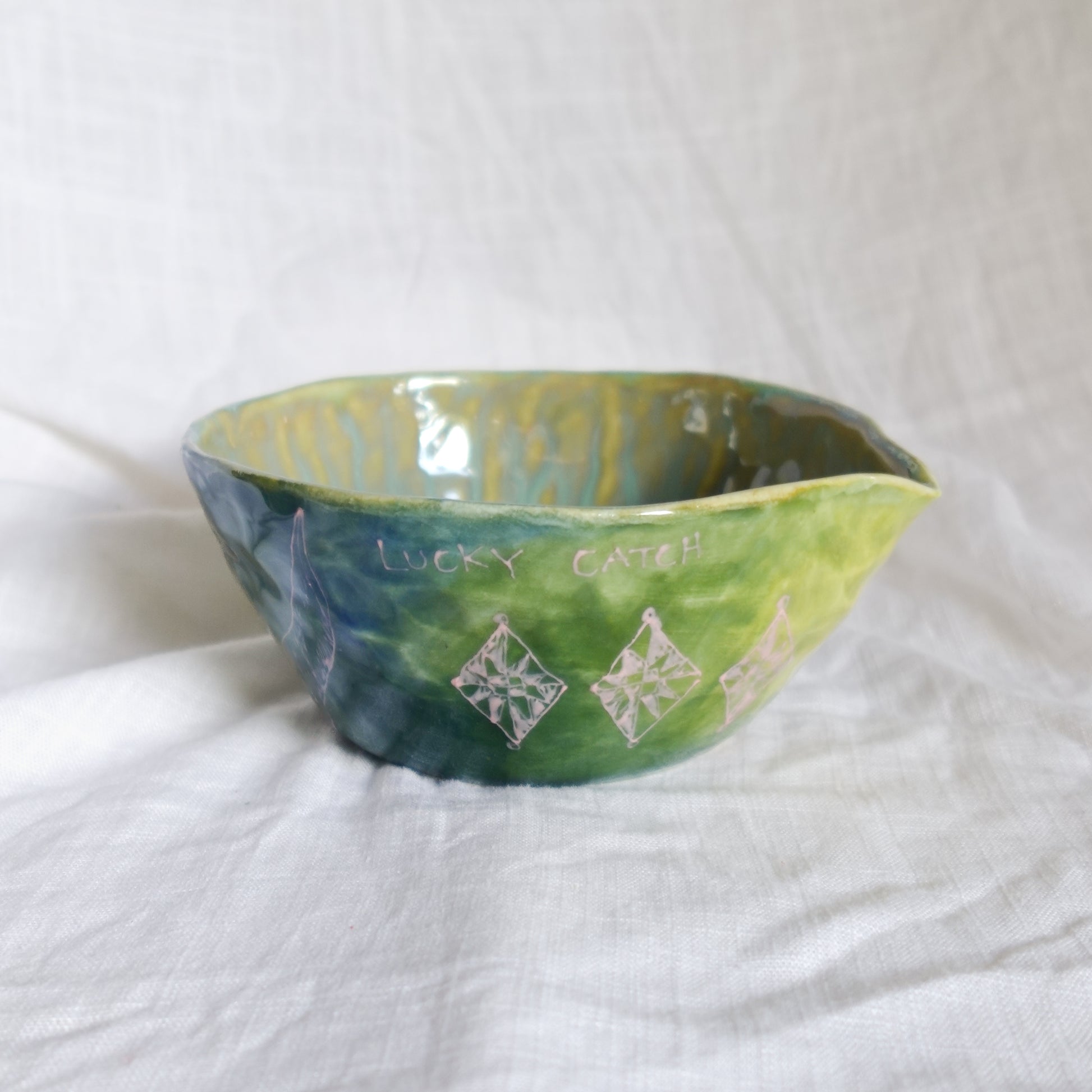 lucky catch. matcha bowl