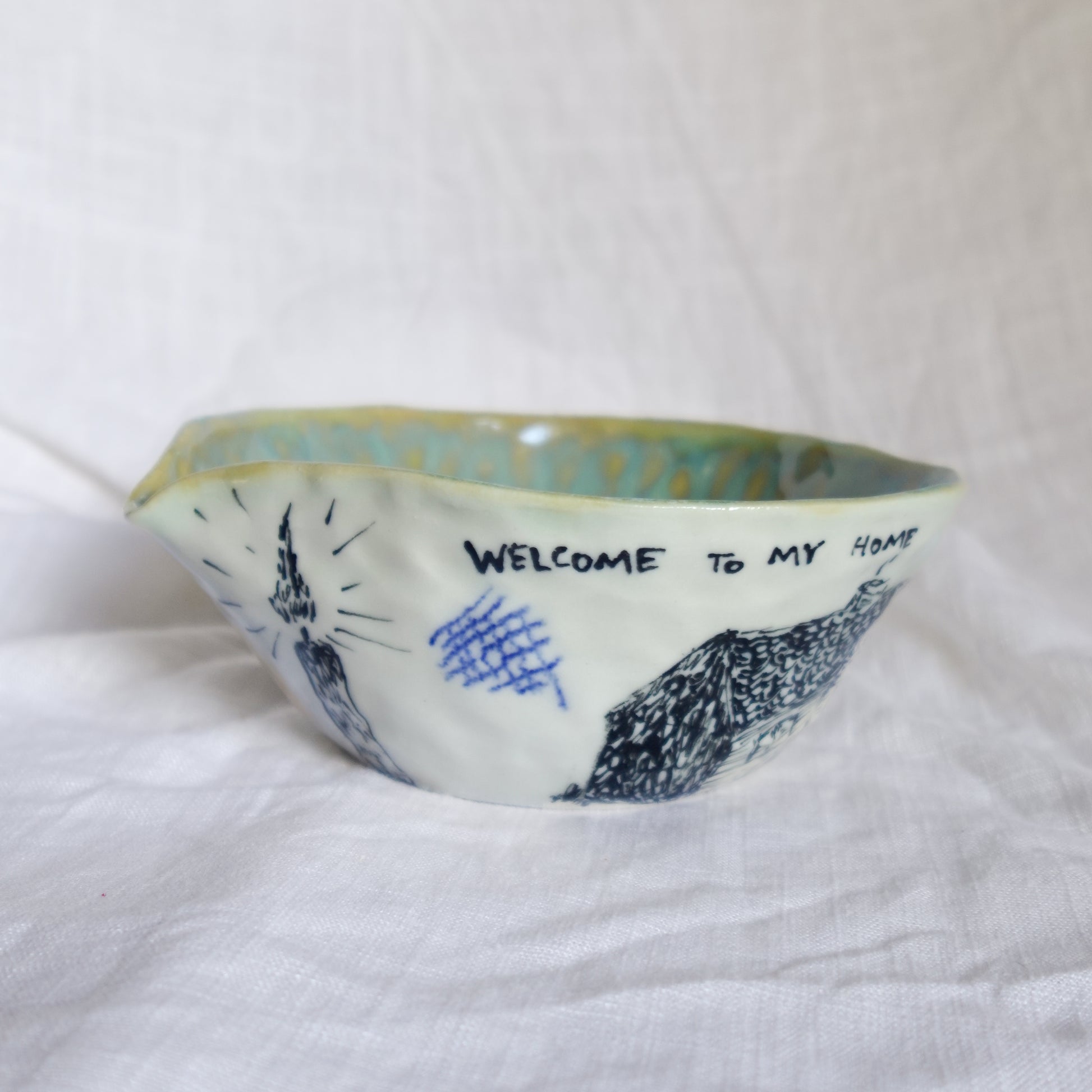 welcome to my home. matcha bowl