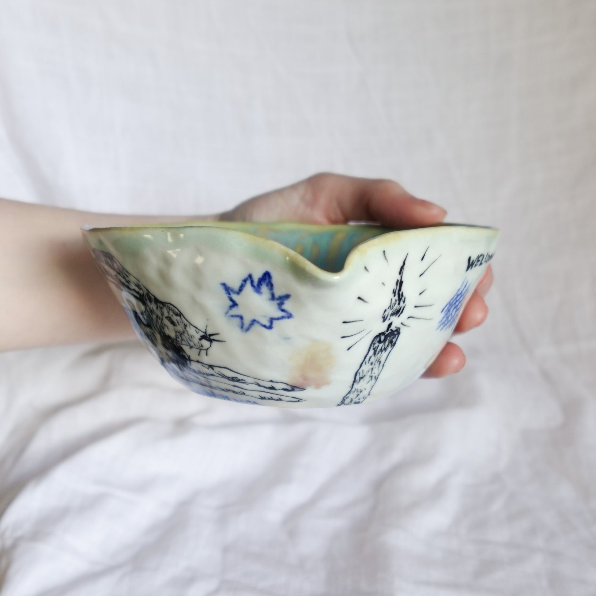 welcome to my home. matcha bowl
