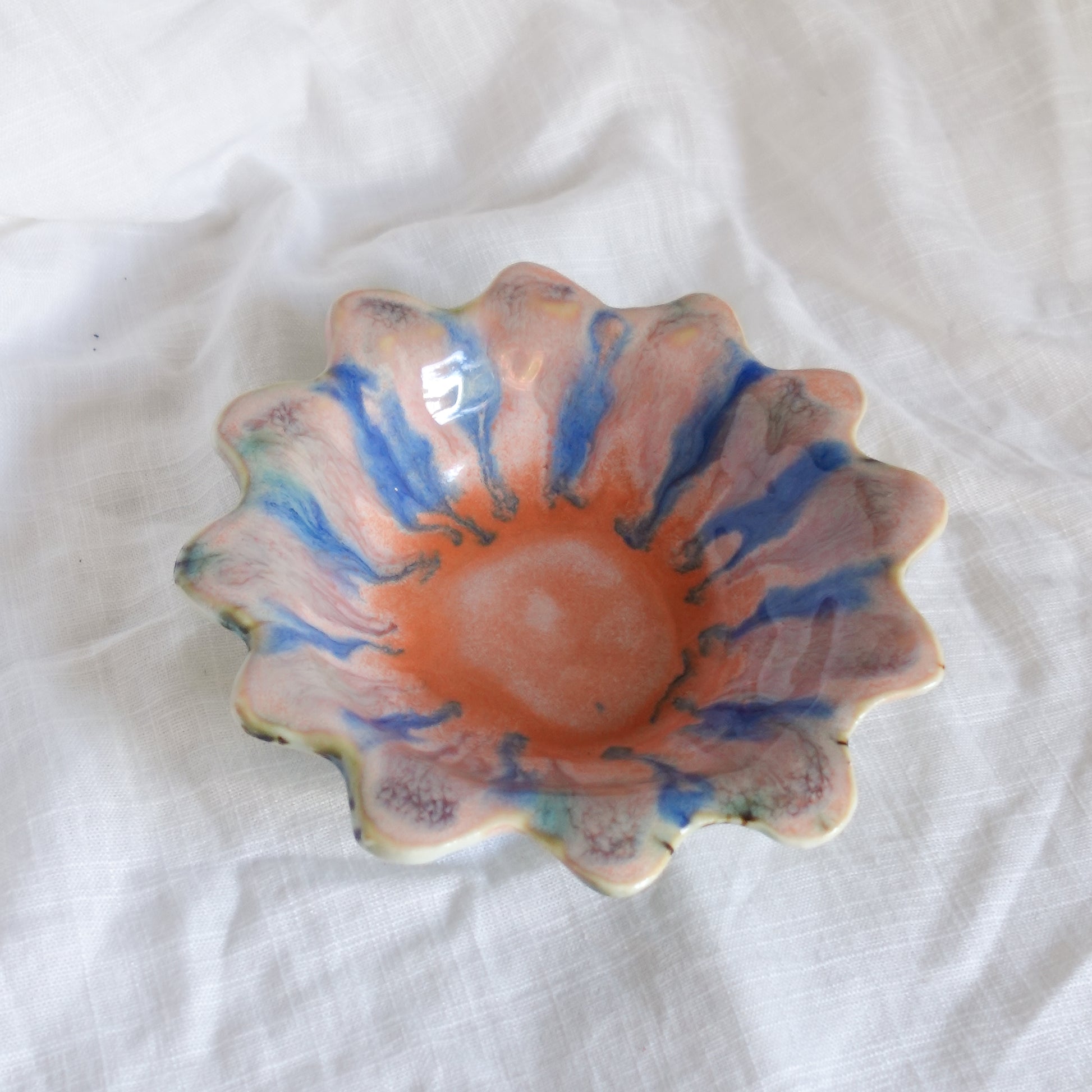 ink spill. dish