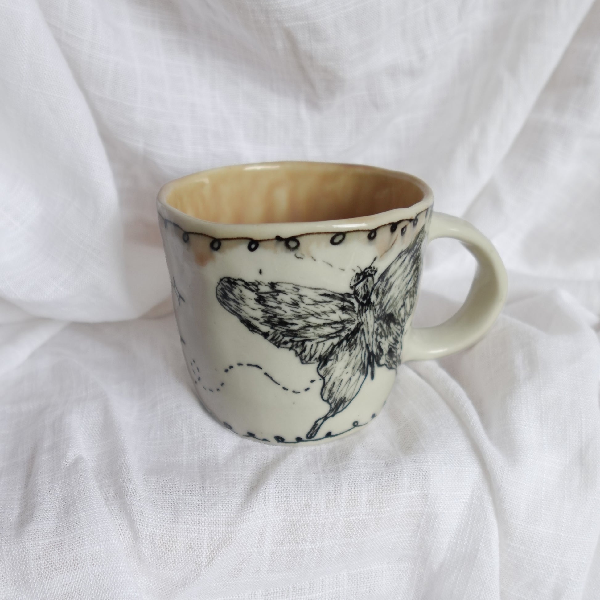 butterflies. mug