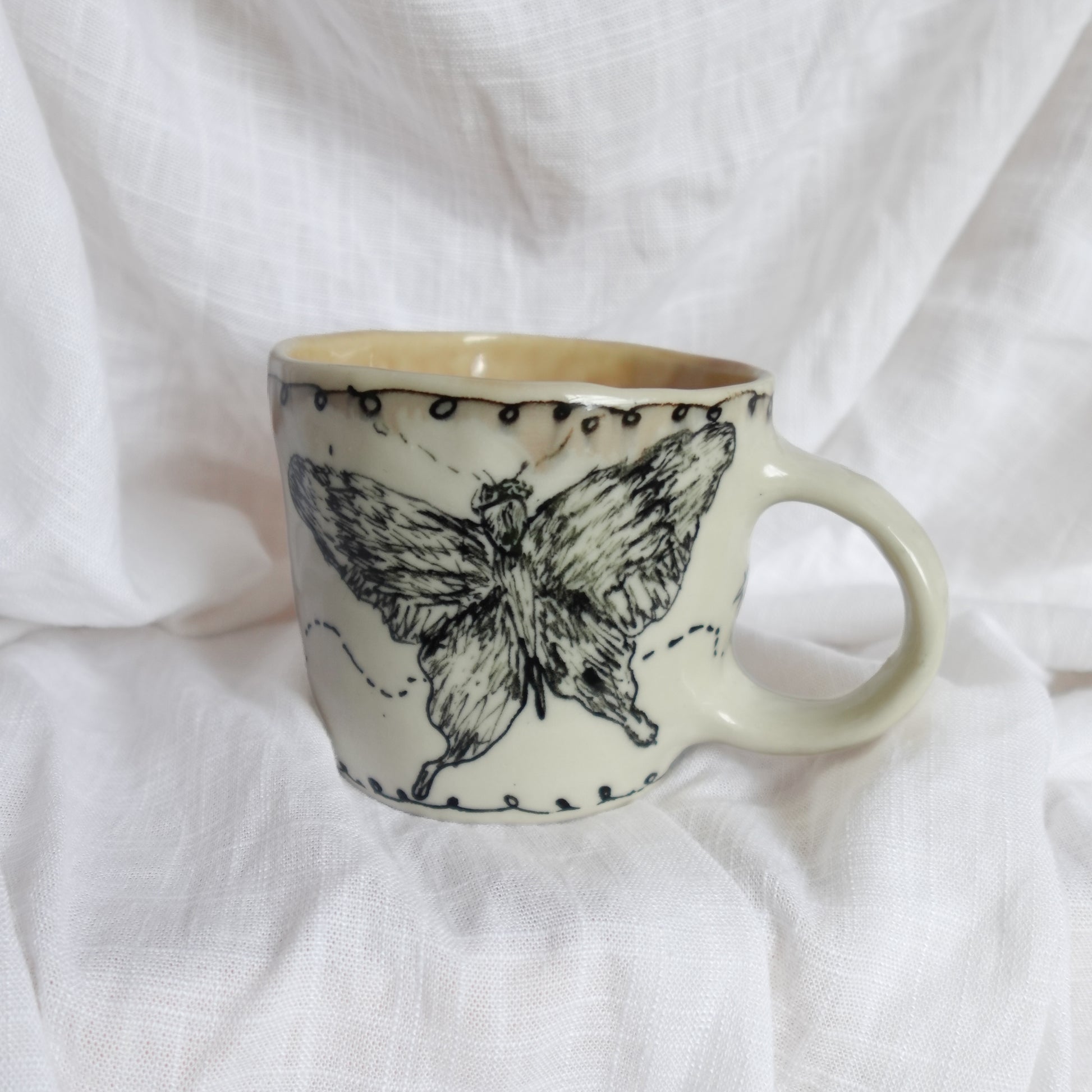 butterflies. mug