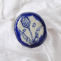 tulip. trinket dish