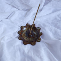 just a splash of milk. incense holder