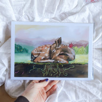 fawn our roots. print